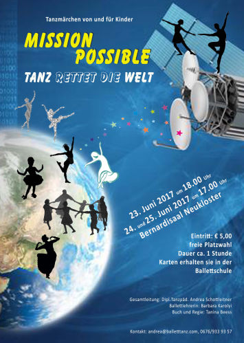 MISSION POSSIBLE - Tanz rettet die Welt